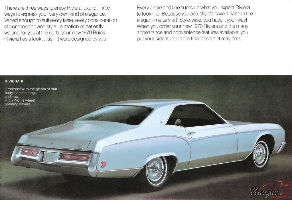 1970 Buick Riviera Car Brochure Page 5